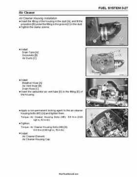 2004 Kawasaki KFX 700 V Force Factory Service Manual, Page 83