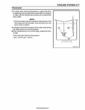 2004 Kawasaki KFX 700 V Force Factory Service Manual, Page 105