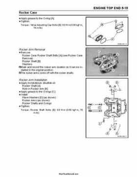 2004 Kawasaki KFX 700 V Force Factory Service Manual, Page 123