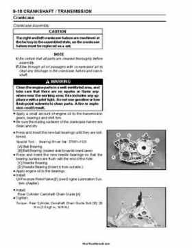 2004 Kawasaki KFX 700 V Force Factory Service Manual, Page 206