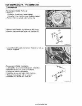 2004 Kawasaki KFX 700 V Force Factory Service Manual, Page 216