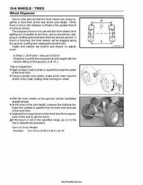 2004 Kawasaki KFX 700 V Force Factory Service Manual, Page 229