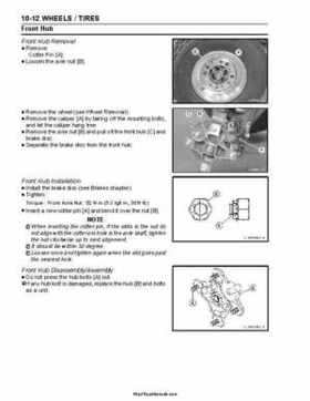 2004 Kawasaki KFX 700 V Force Factory Service Manual, Page 235