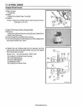 2004 Kawasaki KFX 700 V Force Factory Service Manual, Page 246