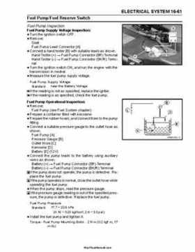 2004 Kawasaki KFX 700 V Force Factory Service Manual, Page 395