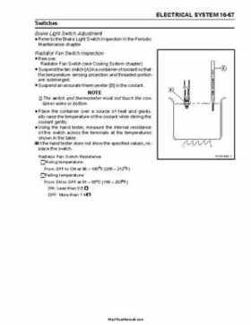2004 Kawasaki KFX 700 V Force Factory Service Manual, Page 401