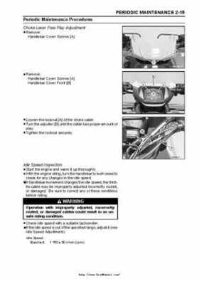 2004 Kawasaki KVF750 4x4, Service Manual., Page 33