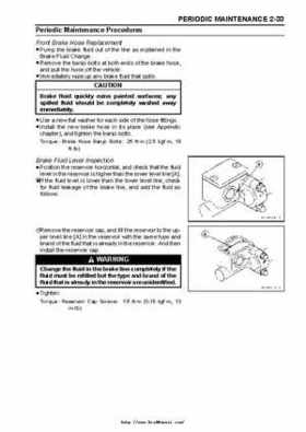 2004 Kawasaki KVF750 4x4, Service Manual., Page 51