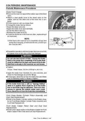 2004 Kawasaki KVF750 4x4, Service Manual., Page 52