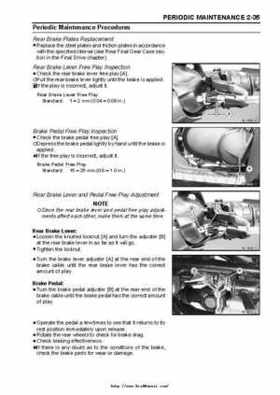 2004 Kawasaki KVF750 4x4, Service Manual., Page 53