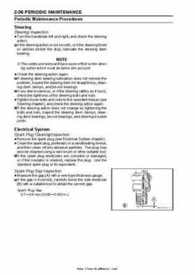 2004 Kawasaki KVF750 4x4, Service Manual., Page 54