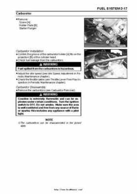 2004 Kawasaki KVF750 4x4, Service Manual., Page 76