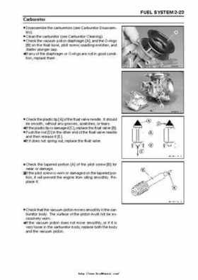 2004 Kawasaki KVF750 4x4, Service Manual., Page 82