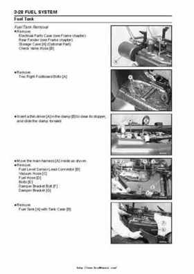 2004 Kawasaki KVF750 4x4, Service Manual., Page 87