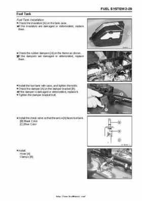 2004 Kawasaki KVF750 4x4, Service Manual., Page 88