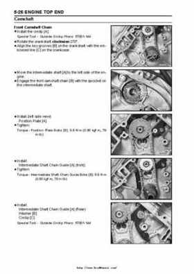 2004 Kawasaki KVF750 4x4, Service Manual., Page 139