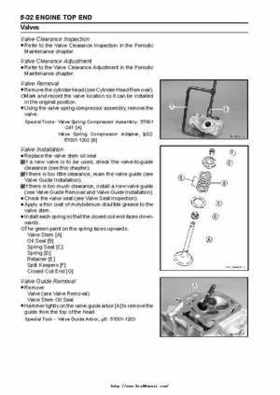 2004 Kawasaki KVF750 4x4, Service Manual., Page 145