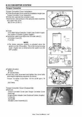 2004 Kawasaki KVF750 4x4, Service Manual., Page 169