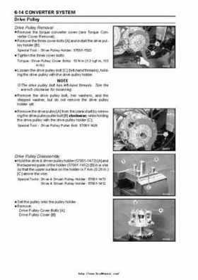 2004 Kawasaki KVF750 4x4, Service Manual., Page 173