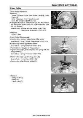2004 Kawasaki KVF750 4x4, Service Manual., Page 180