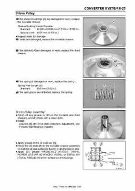 2004 Kawasaki KVF750 4x4, Service Manual., Page 182