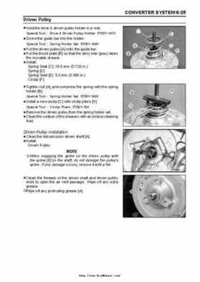 2004 Kawasaki KVF750 4x4, Service Manual., Page 184