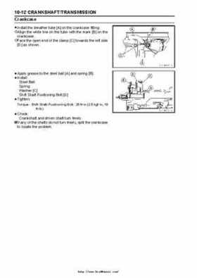2004 Kawasaki KVF750 4x4, Service Manual., Page 219