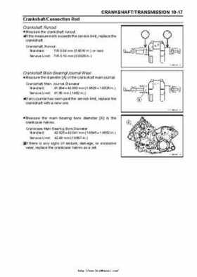 2004 Kawasaki KVF750 4x4, Service Manual., Page 224