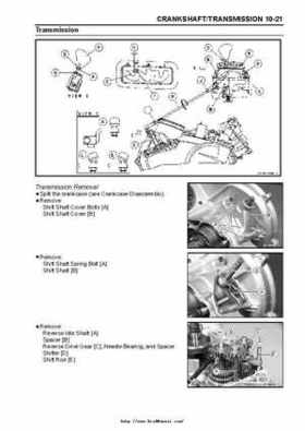 2004 Kawasaki KVF750 4x4, Service Manual., Page 228