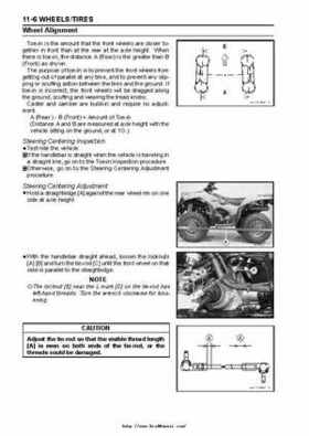 2004 Kawasaki KVF750 4x4, Service Manual., Page 240