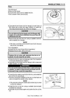 2004 Kawasaki KVF750 4x4, Service Manual., Page 245
