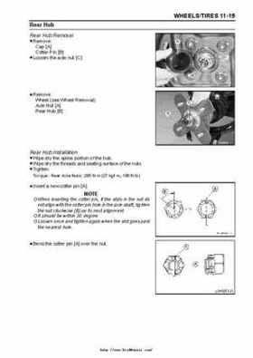 2004 Kawasaki KVF750 4x4, Service Manual., Page 249