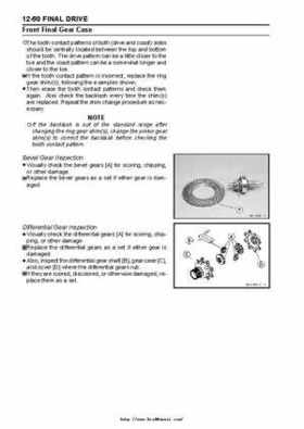 2004 Kawasaki KVF750 4x4, Service Manual., Page 299