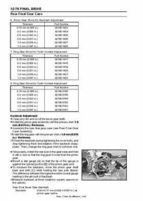 2004 Kawasaki KVF750 4x4, Service Manual., Page 319