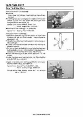 2004 Kawasaki KVF750 4x4, Service Manual., Page 321