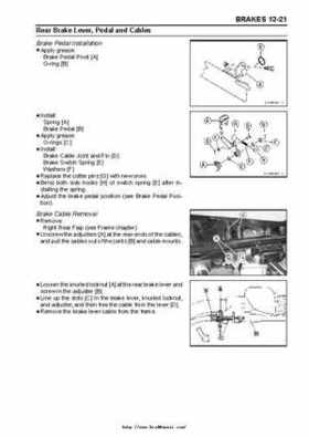 2004 Kawasaki KVF750 4x4, Service Manual., Page 344