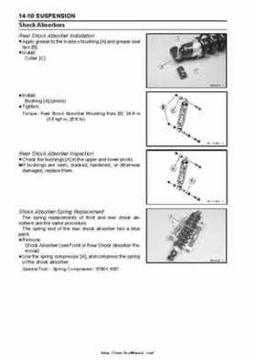 2004 Kawasaki KVF750 4x4, Service Manual., Page 356