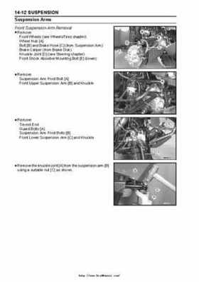 2004 Kawasaki KVF750 4x4, Service Manual., Page 358