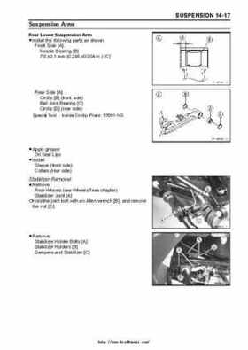 2004 Kawasaki KVF750 4x4, Service Manual., Page 363