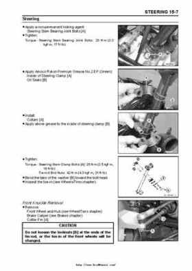 2004 Kawasaki KVF750 4x4, Service Manual., Page 371