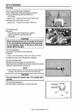 2004 Kawasaki KVF750 4x4, Service Manual., Page 374