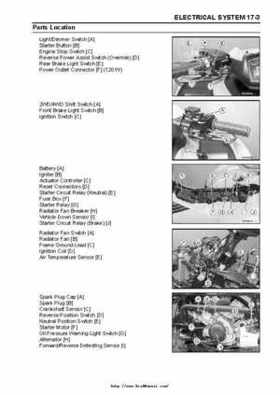 2004 Kawasaki KVF750 4x4, Service Manual., Page 403