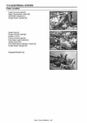 2004 Kawasaki KVF750 4x4, Service Manual., Page 404