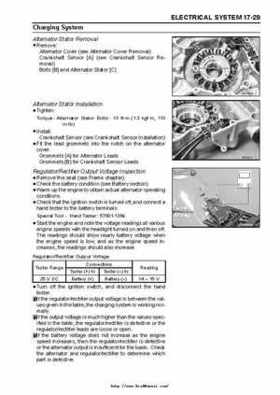 2004 Kawasaki KVF750 4x4, Service Manual., Page 429