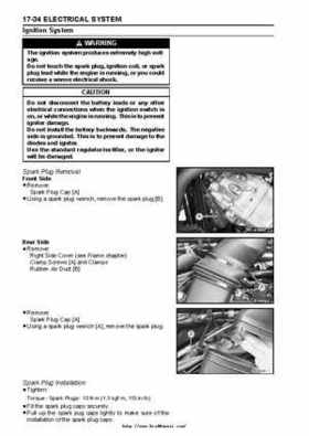 2004 Kawasaki KVF750 4x4, Service Manual., Page 434