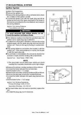 2004 Kawasaki KVF750 4x4, Service Manual., Page 436