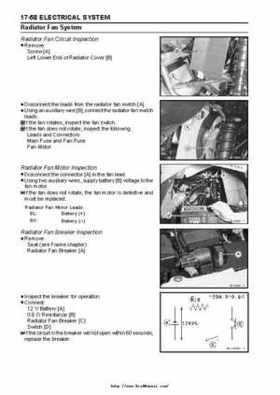 2004 Kawasaki KVF750 4x4, Service Manual., Page 458