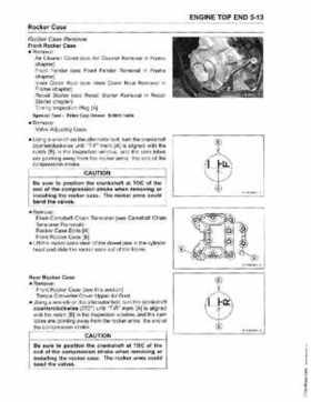 2005-2009 Kawasaki Brute Force 650/KVF 650 4x4 Service Manual, Page 121