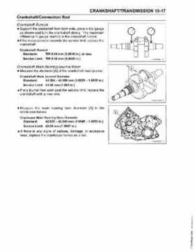 2005-2009 Kawasaki Brute Force 650/KVF 650 4x4 Service Manual, Page 216