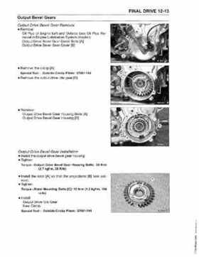 2005-2009 Kawasaki Brute Force 650/KVF 650 4x4 Service Manual, Page 254